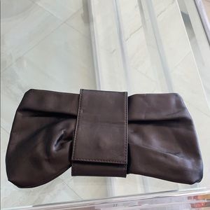 Brand new leather clutch
